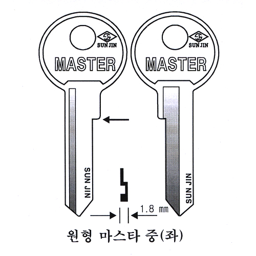 마스타 원형 중 (좌)