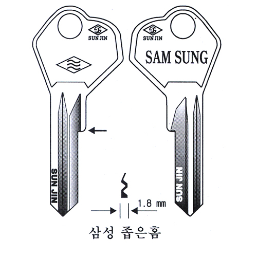 삼성 좁음